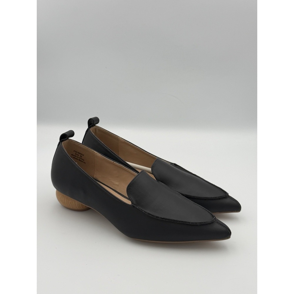 Journee Collection Maggs Black Pointed Toe Flats Women's Size 5.5 NEW